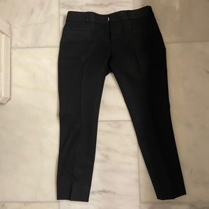 Black Banana Republic crop dress pants 00P